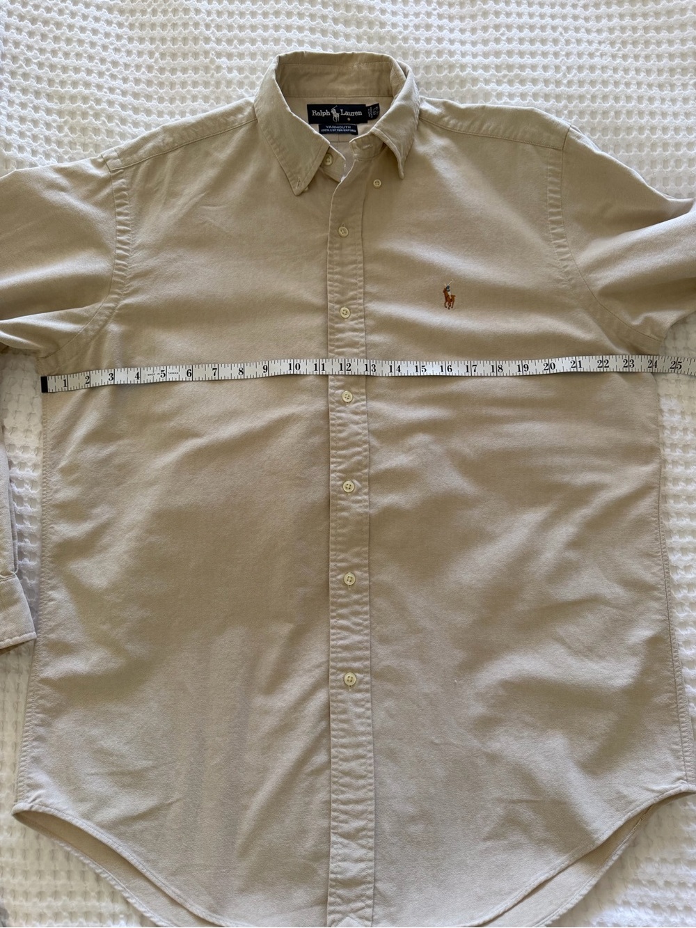 Ralph Lauren "Yarmouth" 100% Cotton Oxford Button-Down Size 15½ / 34-35 (Medium) - Picture 10 of 13